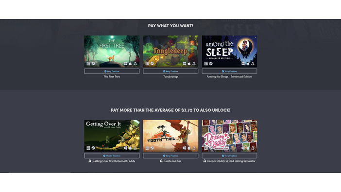 「Humble Indie Bundle 20」開催―『The First Tree』、壺おじ『Getting Over It』など話題作を収録