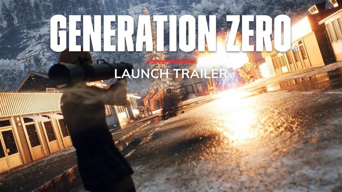 オープンワールドACT『Generation Zero』様々な環境や機械軍団との戦いを収録したローンチトレイラー公開