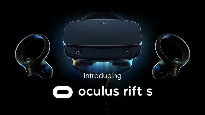 新型VRヘッドセット「Oculus Rift S」発表！外部センサーも必要なし