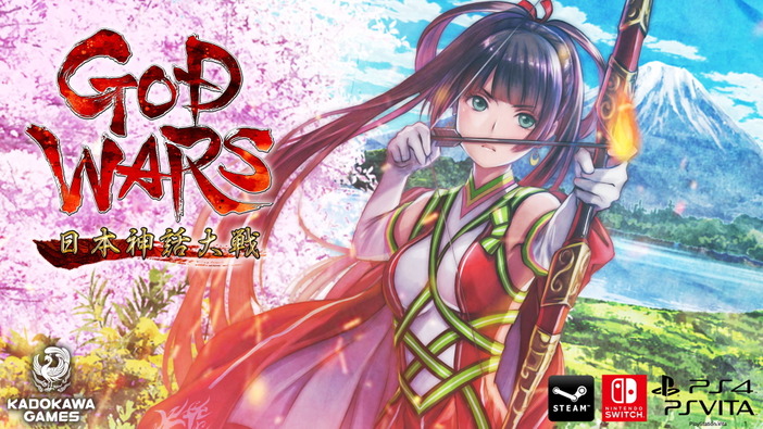 タクティクスRPG『GOD WARS 日本神話大戦』Steam版が2019年6月に配信決定