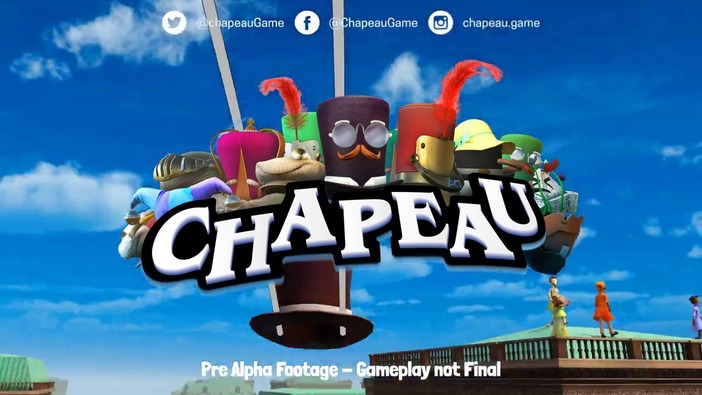 帽子対戦アクション『Chapeau』アルファ版が間もなく公開―街行く人の頭上で大奮闘