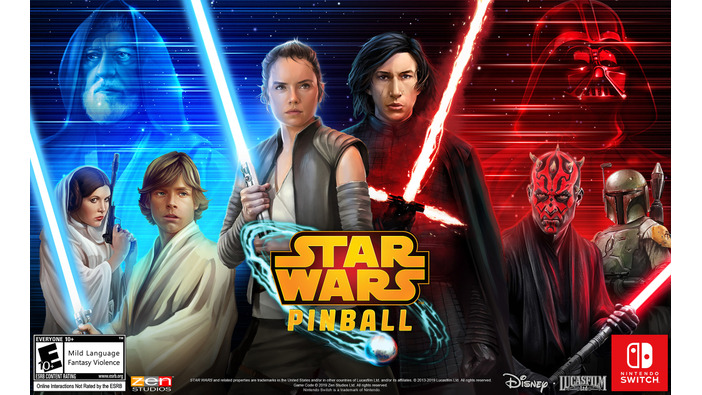 スイッチ版『Star Wars Pinball』海外向けに9月13日発売―縦画面プレイや追加モードも