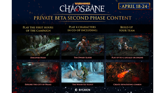 ハクスラARPG『Warhammer: Chaosbane』予約者向け第2回ベータを4月24日まで実施中―新トレイラーも公開