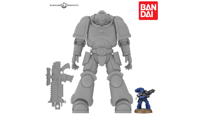 「Warhammer 40,000」関連フィギュアがバンダイより登場！ガシャポンやアクションフィギュアであの兵士たちに会える