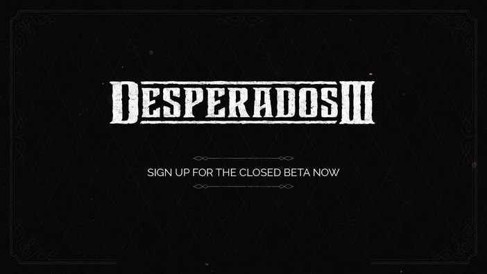西部劇ストラテジー『Desperados III』PC版クローズドベータ登録開始―7月9日～21日まで