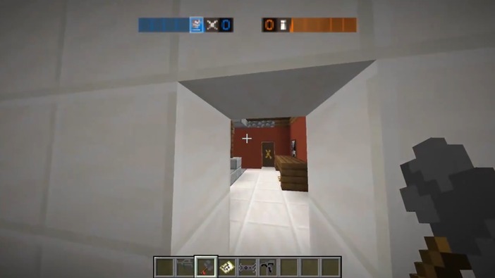 ユーザーによる『レインボーシックス シージ』おもしろ映像！壁の向こうは『マインクラフト』の世界だった……？