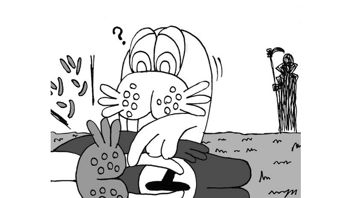 【息抜き漫画】『ヴァンパイアハンター・トド丸』第11話「この世にとどまらないトド丸」