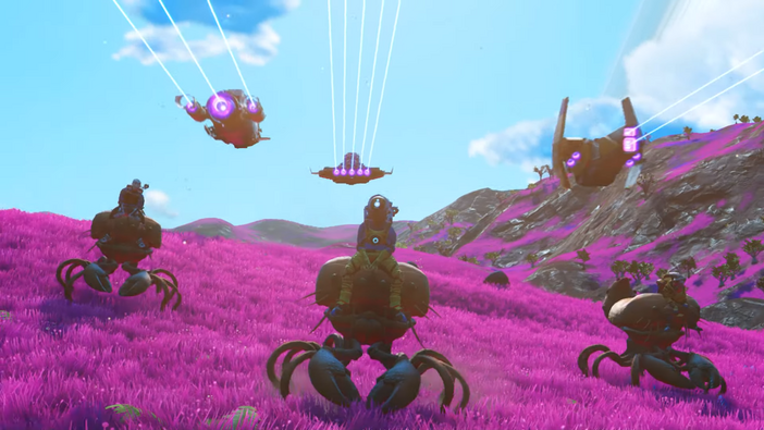 『No Man's Sky』無料大型アップデート「BEYOND」プレイ模様収録のローンチトレイラー公開