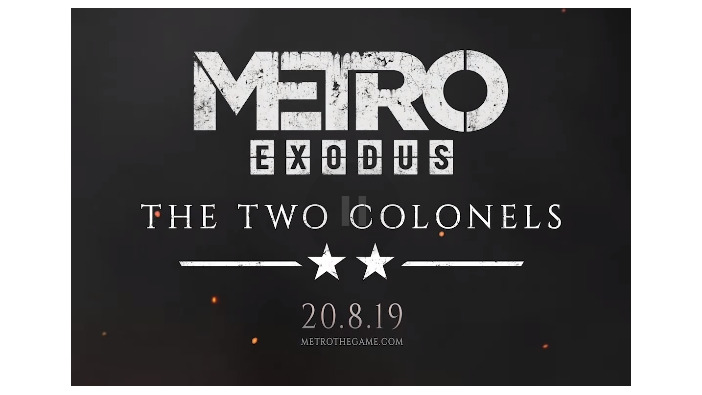 『メトロ エクソダス』ストーリー中心のDLC「2人の大佐」海外向けに8月20日発売