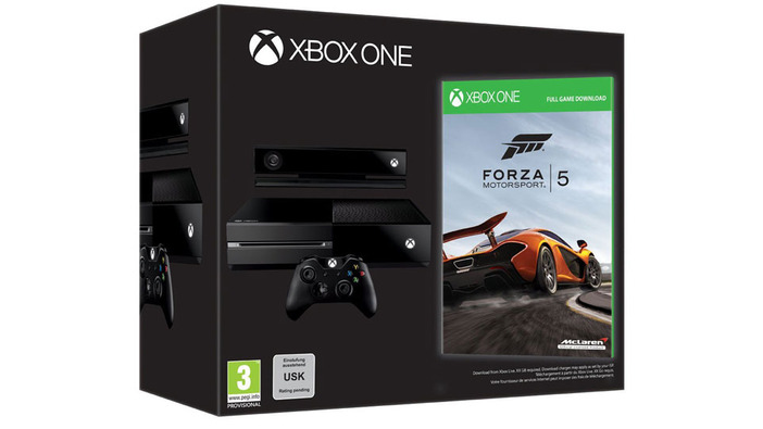 欧州でXbox Oneのソフト同梱版Day One Editionに『Forza 5』が追加