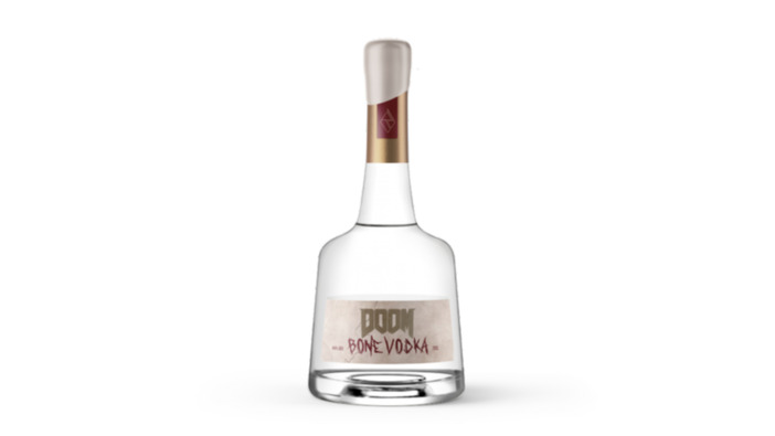 『DOOM』コラボのウォッカ「DOOM Bone Vodka」海外で発表、「悪魔（牛）の骨」を使ったスモーキーな味わい
