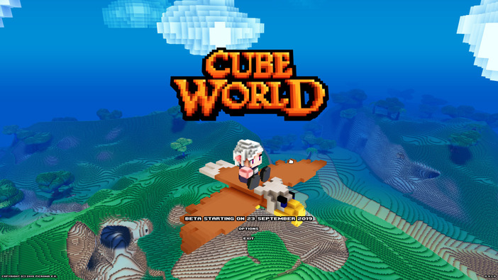 帰ってきたボクセル探索RPG『Cube World』クローズベータが近日開始！ アルファーユーザーにSteamキー配布