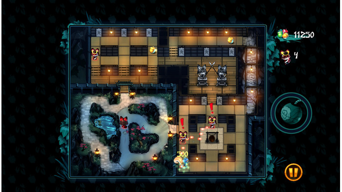 盗まれたドングリを奪還する和風テイスト迷路アドベンチャー『Nutjitsu』が本日リリース