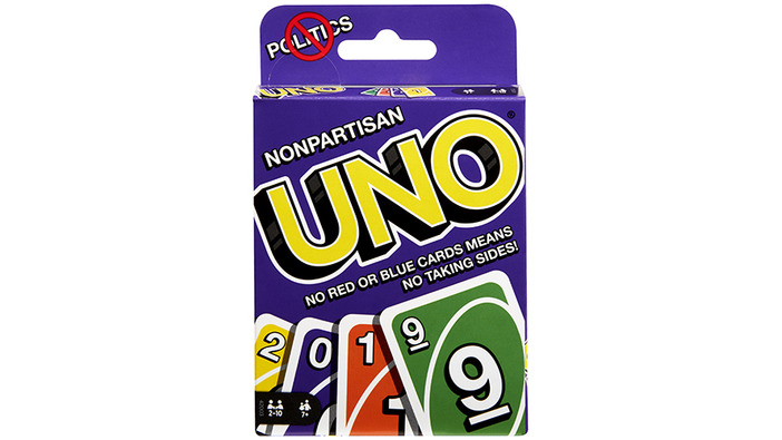 “政治はNO”な『UNO』が登場―赤・青が変更、特殊カードも