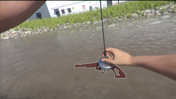 釣り+磁石=危険物なシム『Magnet Fishing Simulator』川で釣ったチャカでワニを倒すトレイラーが公開