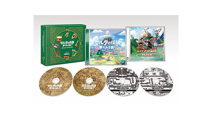 『ゼルダの伝説 夢をみる島』CD4枚組・全205トラックの「オリジナルサウンドトラック」3月18日発売決定―スイッチ/ゲームボーイ音源を収録！