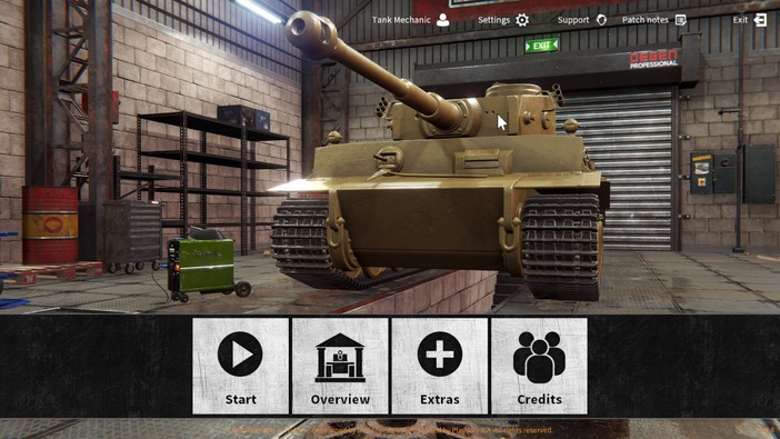 戦車レストアシム『Tank Mechanic Simulator』―博物館主としてリアルな戦車をレストアしまくれ！【爆速プレイレポ】