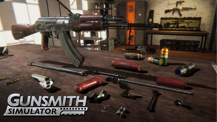 景気付けにイッパツ！ 酒を呷って銃を組む『Gunsmith Simulator』トレイラーが公開―ゾンビ相手に試し撃ちも