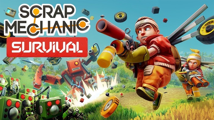 乗り物構築サンドボックス『Scrap Mechanic』サバイバルモードのトレイラーと配信日がついに公開！