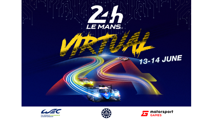 レースシム『rFactor 2』で行うプロレーサーとeスポーツ名手による「ル・マン24時間バーチャル」日本時間13日22時より開始