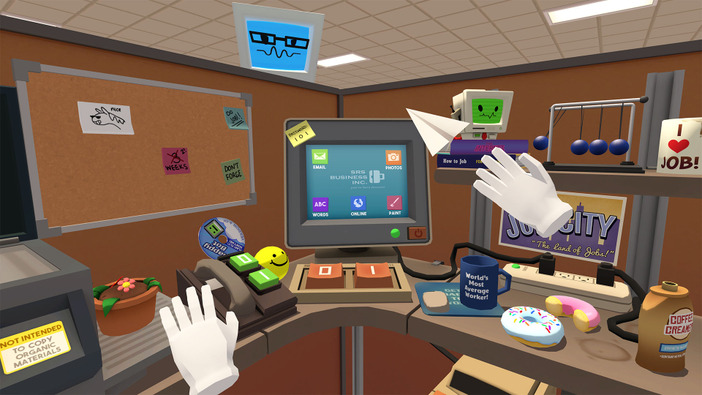VRお仕事シム『Job Simulator』のPS VR版が日本語対応！ SIE吉田修平氏もオススメの作品