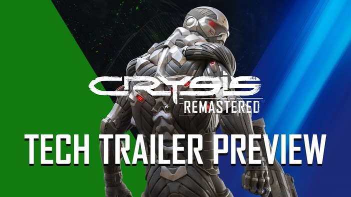 『Crysis Remastered』PC/PS4/XB1版の発売が海外時間9月18日に決定！ 技術トレイラープレビュー公開