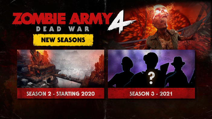 ナチゾンビシューター『Zombie Army 4: Dead War』シーズン2とシーズン3の到来が確認