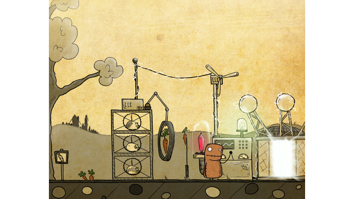 手描き風でコミカルなグラフィックのポイント＆クリックアドベンチャーゲーム『Gomo』が発表