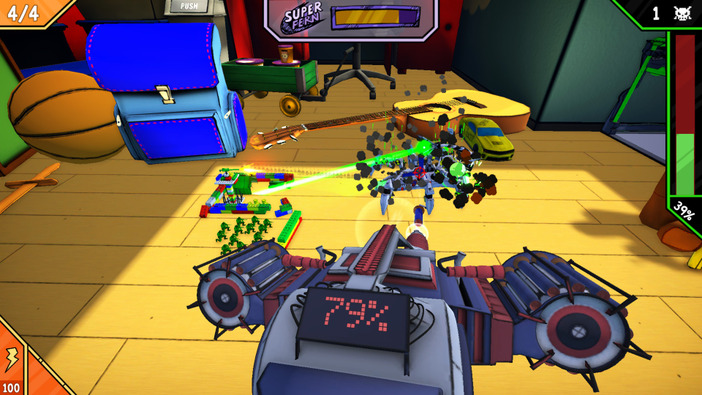 3Dプリンターの反乱から家を守れ！ おもちゃの軍隊TD&FPS『Plastic Rebellion』Steam向けに9月23日配信