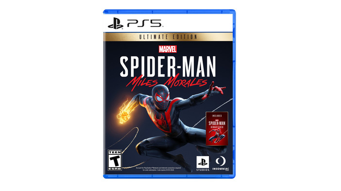 『Marvel's Spider-Man:Miles Morales』限定版付属のPS5用リマスター『Marvel’s Spider-Man』はPS4版とセーブデータ互換なし