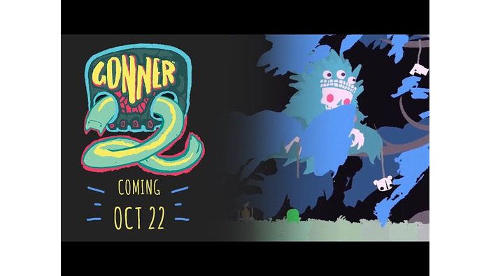 ハードでカラフルな2Dローグライクシューター『GONNER2』10月22日発売！ ローカル4人協力プレイ対応