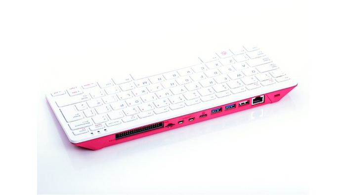Raspberry Pi 4を組み込んだキーボード型パソコン「Raspberry Pi 400」2021年以降国内で販売予定