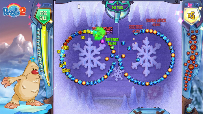 海外レビューハイスコア『Peggle 2』