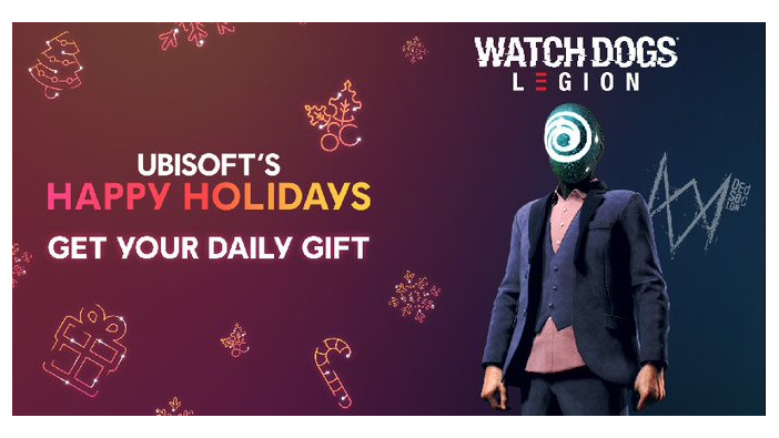 ユービーアイソフトの毎日プレゼントキャンペーン―3日目は全機種向け『ウォッチドッグス レギオン』のアイテムパック