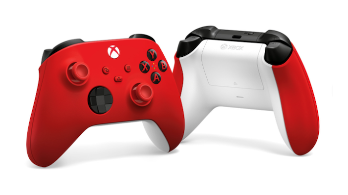 Xboxワイヤレスコントローラー新色パルスレッド発表―鮮やかな赤いトップと白のバックが特徴