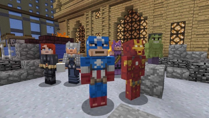 Marvelヒーローが参戦！『Minecraft: Xbox 360 Edition』に“アベンジャーズ”のスキンパックが近日配信