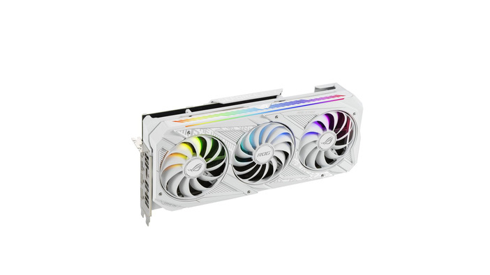 GeForce RTX 3070搭載の3連ファン採用ホワイトビデオカード「ROG-STRIX-RTX3070-O8G-WHITE」1月22日発売
