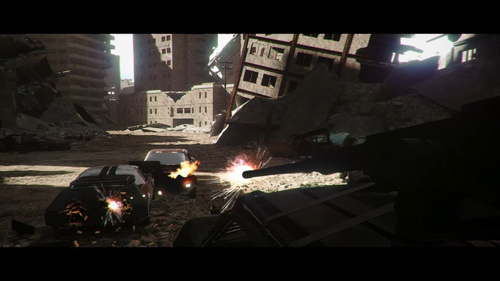 装甲車から機関銃を撃ちまくる世紀末レースゲーム『Wheeled Warriors: Ultimate Destruction』発表！
