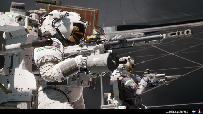 重武装宇宙服マルチプレイヤーFPS『Boundary』新たなゲームプレイ映像が公開―無重力空間で近接攻撃
