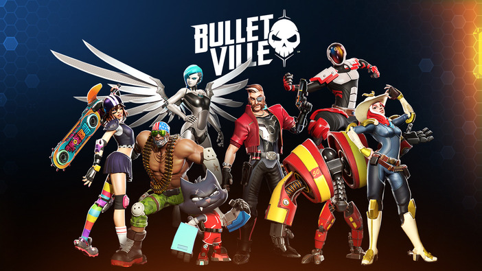 マップを縦横無尽に移動するパルクールヒーローシューター『BulletVille』Kickstarter開始！