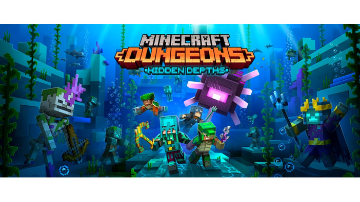『Minecraft Dungeons』新DLC「Hidden Depths」5月26日配信予定―強敵Raid Captainsなどを追加する無料アップデートも