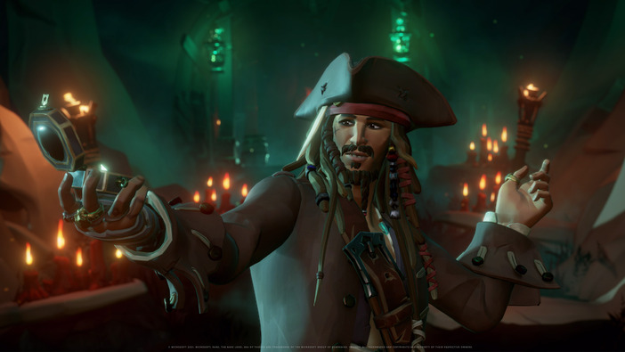 海洋ADV『Sea of Thieves』と「パイレーツ・オブ・カリビアン」コラボのゲームプレイ映像公開―ジャックと共に新たな冒険へ
