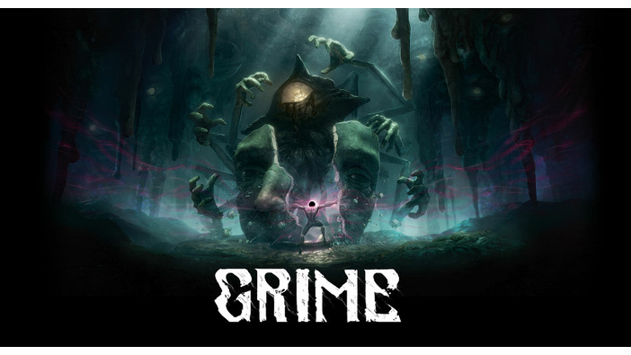 ブラックホール頭で敵を吸収し強化していく2DアクションADV『GRIME』配信日決定