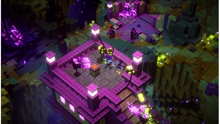 『Minecraft Dungeons』ついに戦いの舞台は「ジ・エンド」に―DLC「Echoing Void」7月28日リリース