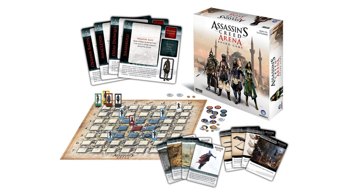 海外で『アサシンクリード』の世界をテーマにしたボードゲーム『Assassin's Creed: Arena』がアナウンス