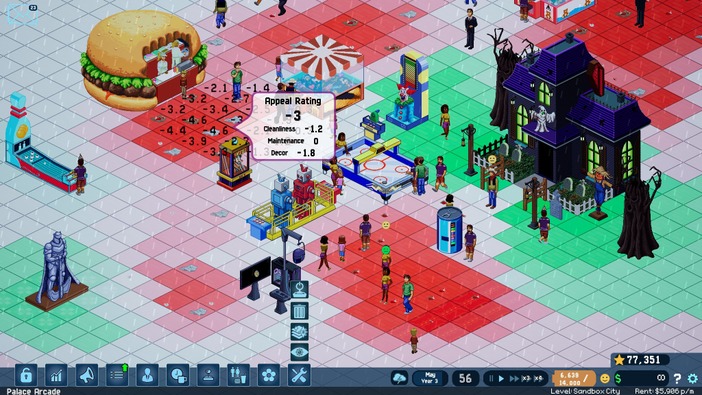 ゲーセン経営シム『Arcade Tycoon』正式リリース！こだわり抜いた筐体や装飾で最高のゲーセンを作ろう