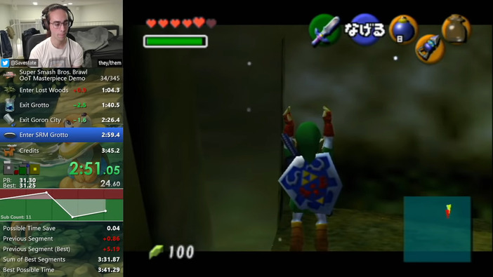 奇想天外なリンクの動きにさらに磨きが！体験版『ゼルダの伝説 時のオカリナ』スピードラン記録が大幅更新