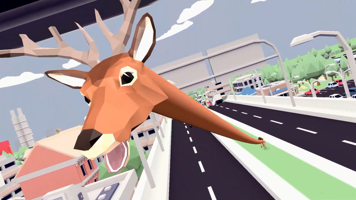 ごく普通の鹿なのに……『DEEEER Simulator』発売直前に鹿がケツでビームを防ぐバグが見つかる