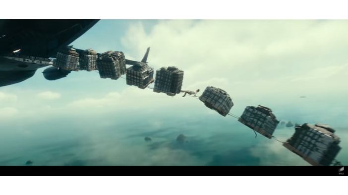 映画「アンチャーテッド」飛行中の貨物機を舞台に原作さながらのアクションが展開する戦闘シーンが先行公開