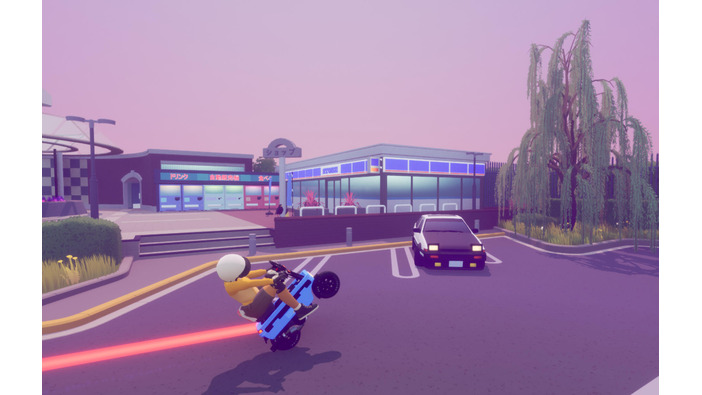 モトコンポ風の小型スクーターで日本の街を走る『Scoot Scoot』Steamストアページ公開！